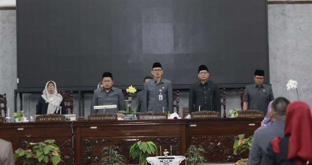 Paripurna Penandatanganan Nota Kesepakatan Perubahan KUA PPAS 2023