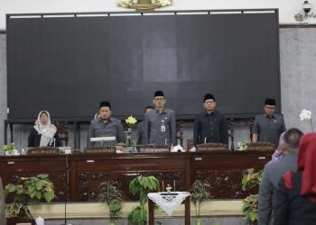 Paripurna Penandatanganan Nota Kesepakatan Perubahan KUA PPAS 2023