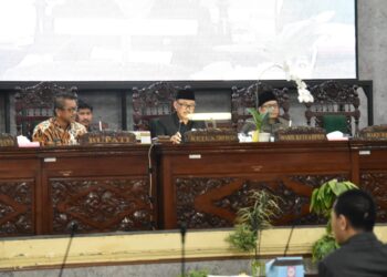 Fraksi – Fraksi DPRD Kabupaten Tegal  Sampaikan Pandangan Umum Ranperda APBD Perubahan Tahun Anggaran 2023
