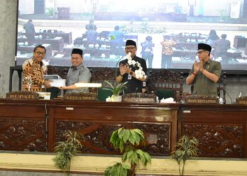 Paripurna Penyampaian Raperda Perubahan APBD Tahun 2023