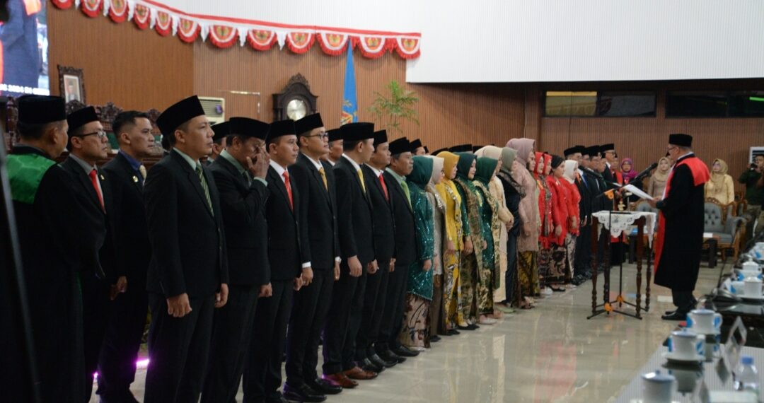 50 Anggota DPRD Kabupaten Tegal 2024-2029 Resmi Dilantik