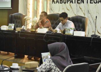 Komisi II DPRD Kabupaten Tegal Menerima Audensi Paguyuban Pedagang Pasar Tradisional