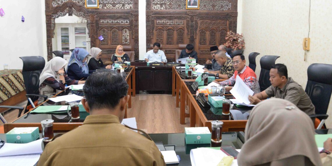 Komisi IV DPRD Kabupaten Tegal Rapat Evaluasi APBD 2024