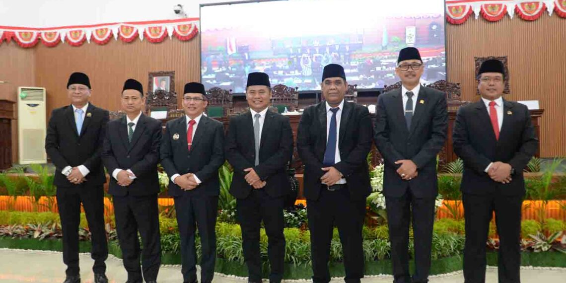 DPRD Kabupaten Tegal Gelar Paripurna Penetapan Bupati dan Wakil Bupati Terpilih Periode Tahun 2025- 2030