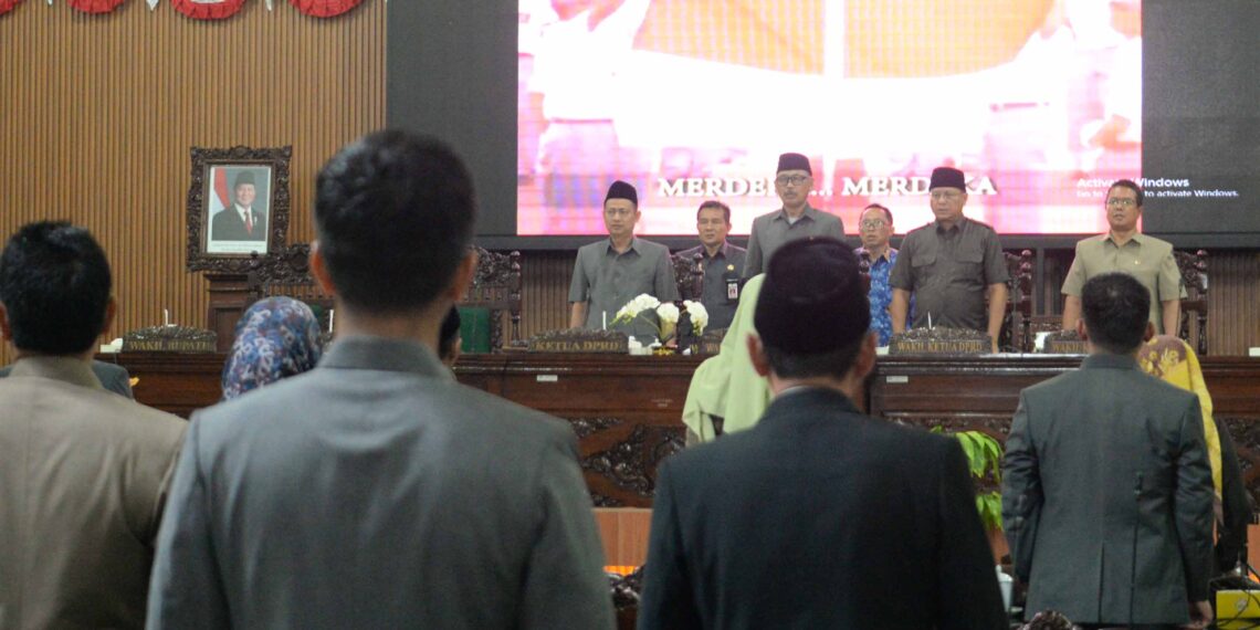 DPRD Kabupaten Tegal Gelar Paripurna, Bahas Dua Raperda Penting