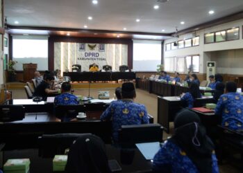 Pansus X DPRD Kabupaten Tegal Gelar Rapat Pembahasan LKPJ Bupati Tahun Anggaran 2024