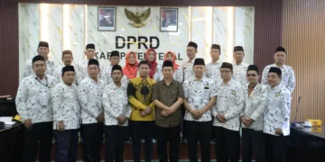 PGSI Kabupaten Tegal Audiensi dengan DPRD, Dorong Pemerataan Kesejahteraan Guru Swasta dan Negeri