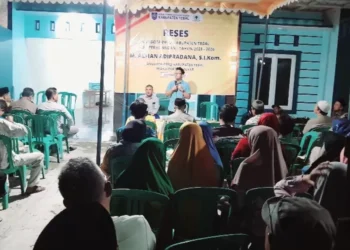 Reses Anggota DPRD Kabupaten Tegal Alfian Terima Keluhan Banjir di Bogares Lor