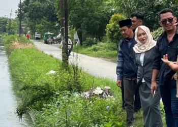 Komisi III DPRD Kabupaten Tegal Turun ke Lapangan,Atasi Banjir di Pesarean Tegal