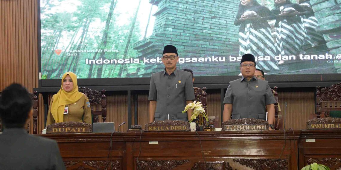 DPRD Kabupaten Tegal Gelar Rapat Paripurna Laporan Pelaksanaan Reses Tahun Sidang 2025–2026