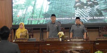 DPRD Kabupaten Tegal Gelar Rapat Paripurna Laporan Pelaksanaan Reses Tahun Sidang 2025–2026