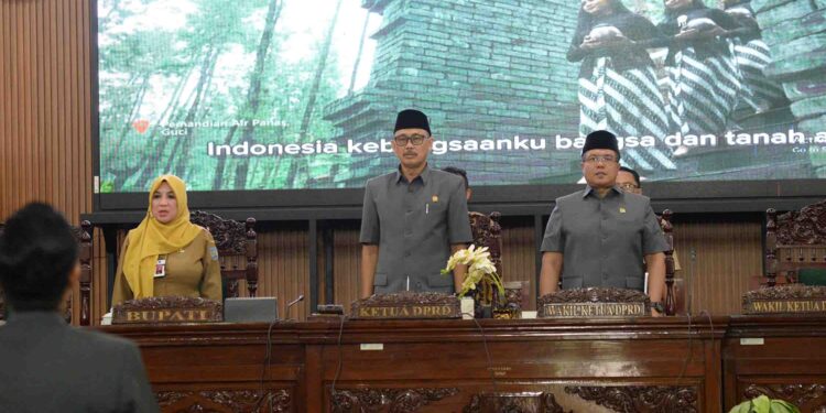 DPRD Kabupaten Tegal Gelar Rapat Paripurna Laporan Pelaksanaan Reses Tahun Sidang 2025–2026