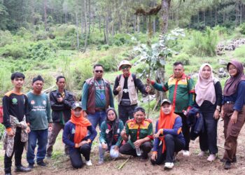 Wakil Ketua DPRD kabupaten Tegal Menjaga kelestarian alam di lereng Gunung Slamet