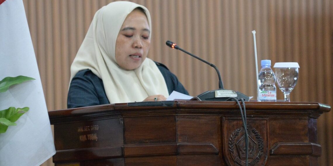 Bapemperda Kabupaten Tegal paripurna  Ranperda Inisiatif