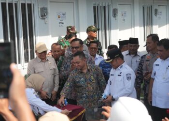 Wakil Ketua DPRD Kabupaten Tegal Hadiri Peresmian 456 unit Huntara bagi Korban Bencana Desa Padasari Kecamatan Jatinegara